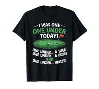Yo era uno Menos Que Hoy, Golfista Divertido, Amante del Golf Camiseta