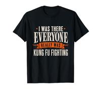 Yo Estaba allí Todo el Mundo Realmente Kung Fu luchando Divertido Retroceso Camiseta gráfica económica