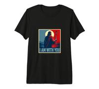 Yo Estoy Contigo Jesús Pastor Cristiano Fe Camiseta Premium