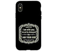 Yo Estoy contigo, no te desanimes, Porque yo Soy tu Dios Isaías 41 Carcasa para iPhone X/XS
