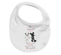 “Yo estuve en la boda de…” Babero personalizado con nombres y fecha | Algodón suave | Regalo para amiga embarazada