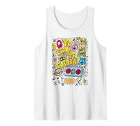 Yo Gabba Gabba! Boombox and Characters Sketch TV Show Camiseta sin Mangas