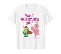 Yo Gabba Gabba! Brobee Foofa Valentine's Day Camiseta
