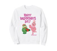 Yo Gabba Gabba! Brobee Foofa Valentine's Day Sudadera