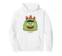Yo Gabba Gabba! Brobee Green Character Big Face Sudadera con Capucha