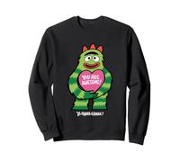 Yo Gabba Gabba! Brobee You Are Awesome Heart Valentine's Day Sudadera