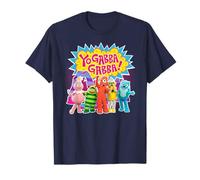 Yo Gabba Gabba! Colorful Character Cutouts TV Show Camiseta
