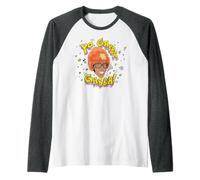 Yo Gabba Gabba! DJ Lance Illustration with Doodles TV Show Camiseta Manga Raglan