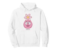 Yo Gabba Gabba! Foofa Pink Character Big Face Sudadera con Capucha