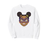 Yo Gabba Gabba! Girl with Purple Glasses Character Big Face Sudadera