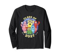 Yo Gabba Gabba! Graduation Class of 2027 Friends Circle Manga Larga