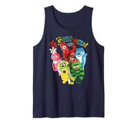 Yo Gabba Gabba! Hello Friends Cast Photo TV Show Camiseta sin Mangas