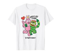 Yo Gabba Gabba! Hugs Are Fun Foofa Brobee Valentine's Day Camiseta
