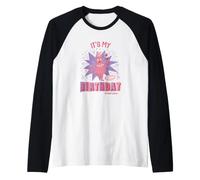 Yo Gabba Gabba! It's My Birthday Foofa Camiseta Manga Raglan