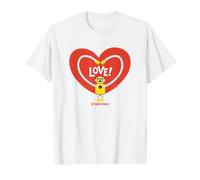 Yo Gabba Gabba! Plex Robot Love Heart Valentine's Day Camiseta
