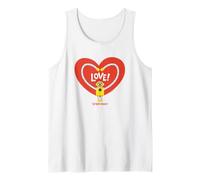 Yo Gabba Gabba! Plex Robot Love Heart Valentine's Day Camiseta sin Mangas