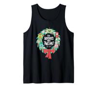 Yo Gabba Gabba! The Holidays Are Awesome Wreath Camiseta sin Mangas