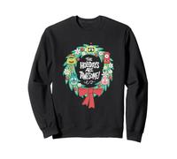 Yo Gabba Gabba! The Holidays Are Awesome Wreath Sudadera
