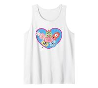 Yo Gabba Gabba! Valentine's Day Heart Group Photo Camiseta sin Mangas
