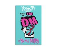 Yo Gotti Feat Nicki Minaj- Down in The DM Rapper Music Firmado Limited Album Cover Prints Posters Canvas Wall Art Room Estético Póster Música Aula Dormitorio Decoración de Pared Arte 20 x 30 pulgadas