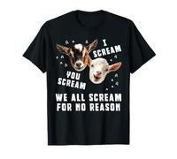 Yo grito, tú gritas, todos gritamos, cabras, humor, gritan Camiseta