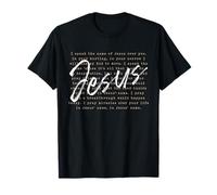 Yo Hablo El Nombre de Jesús Declaración Cristiana Adoración Camiseta