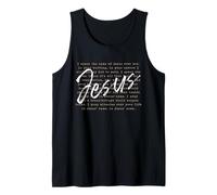 Yo Hablo El Nombre de Jesús Declaración Cristiana Adoración Camiseta sin Mangas