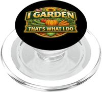 Yo Hago jardinería, eso es lo Que Hago, Jardinero Vintage, jardinería Divertida PopSockets PopGrip para MagSafe