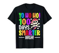 Yo Ho Ho 100 días más Inteligente Argh Camiseta