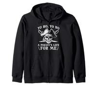 Yo Ho Yo Ho A Pirates Life Skull Crossbones Hombres Mujeres Niños Sudadera con Capucha