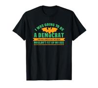 Yo iba a ser un demócrata para Halloween Divertido político Camiseta gráfica económica