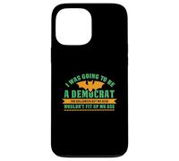 Yo iba a ser un demócrata para Halloween Divertido político Carcasa para iPhone 13 Pro MAX