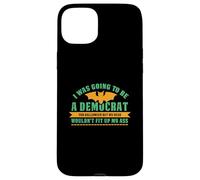 Yo iba a ser un demócrata para Halloween Divertido político Carcasa para iPhone 15 Plus
