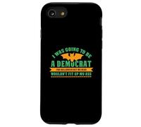 Yo iba a ser un demócrata para Halloween Divertido político Carcasa para iPhone SE (2020) / 7/8