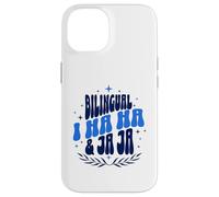 Yo Jaja Y Jaja Riendo En Español! Divertido Bilingüe Carcasa para iPhone 14