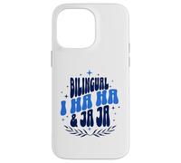 Yo Jaja Y Jaja Riendo En Español! Divertido Bilingüe Carcasa para iPhone 14 Pro MAX