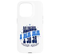 Yo Jaja Y Jaja Riendo En Español! Divertido Bilingüe Carcasa para iPhone 15 Pro