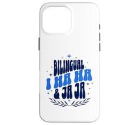 Yo Jaja Y Jaja Riendo En Español! Divertido Bilingüe Carcasa para iPhone 16 Pro MAX