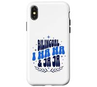 Yo Jaja Y Jaja Riendo En Español! Divertido Bilingüe Carcasa para iPhone X/XS