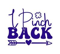 yo le devuelvo el pellizco Calcomanías de tallado fino 49.2x60cm Impermeable Azul oscuro