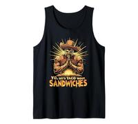 Yo Let's Taco 'Bout Sandwiches Camiseta sin Mangas