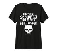 Yo llevo Negro hasta Que Haya Algo más Oscuro. Camiseta Premium