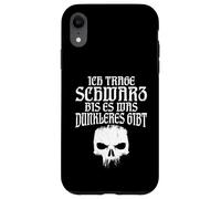 Yo llevo Negro hasta Que Haya Algo más Oscuro. Carcasa para iPhone XR