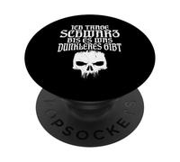 Yo llevo Negro hasta Que Haya Algo más Oscuro. PopSockets PopGrip Adhesivo