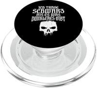 Yo llevo Negro hasta Que Haya Algo más Oscuro. PopSockets PopGrip para MagSafe