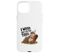 Yo madera Pero estoy demasiado cansado Carcasa para iPhone 15 Plus