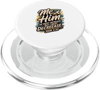 Yo Menos Que Él, Él Debe Aumentar Yo Debo disminuir Juan 3:30 PopSockets PopGrip para MagSafe