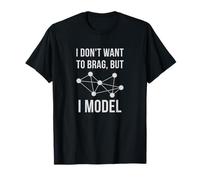 Yo Modelo | Estadísticas Divertidas de Ciencia de Datos Nerd Camiseta