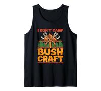 Yo no acampo I Bushcraft Camiseta sin Mangas