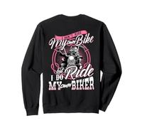 Yo no conduzco mi Propia Bicicleta, Pero sí Montar mi Propio Motorista Sudadera
